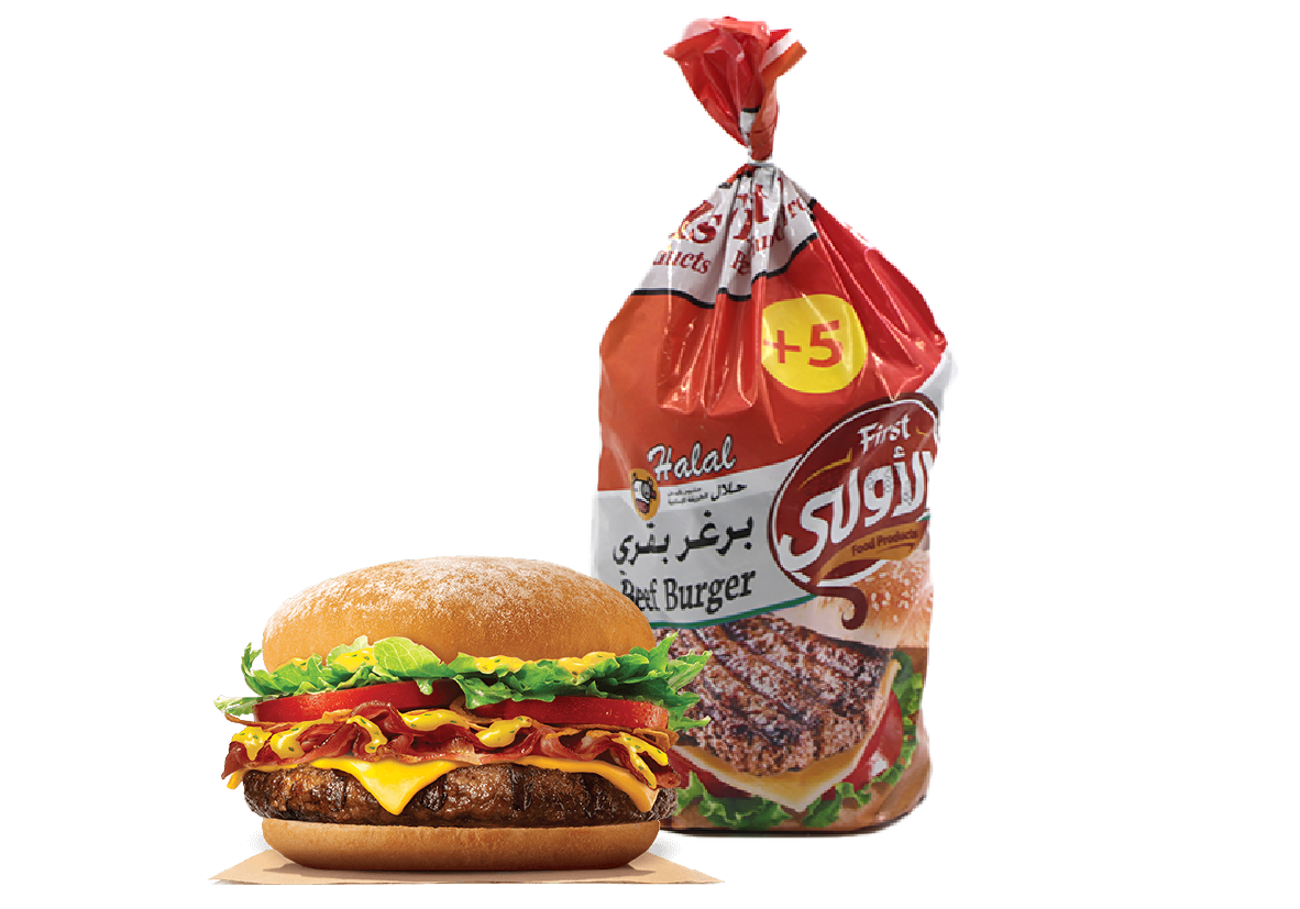 First Food Meat Burger